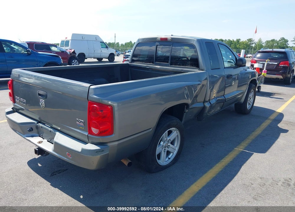 2007 DODGE DAKOTA SLT VIN: 1D7HW42PX7S253897