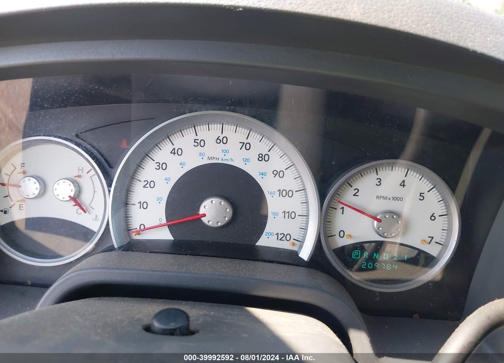2007 DODGE DAKOTA SLT VIN: 1D7HW42PX7S253897