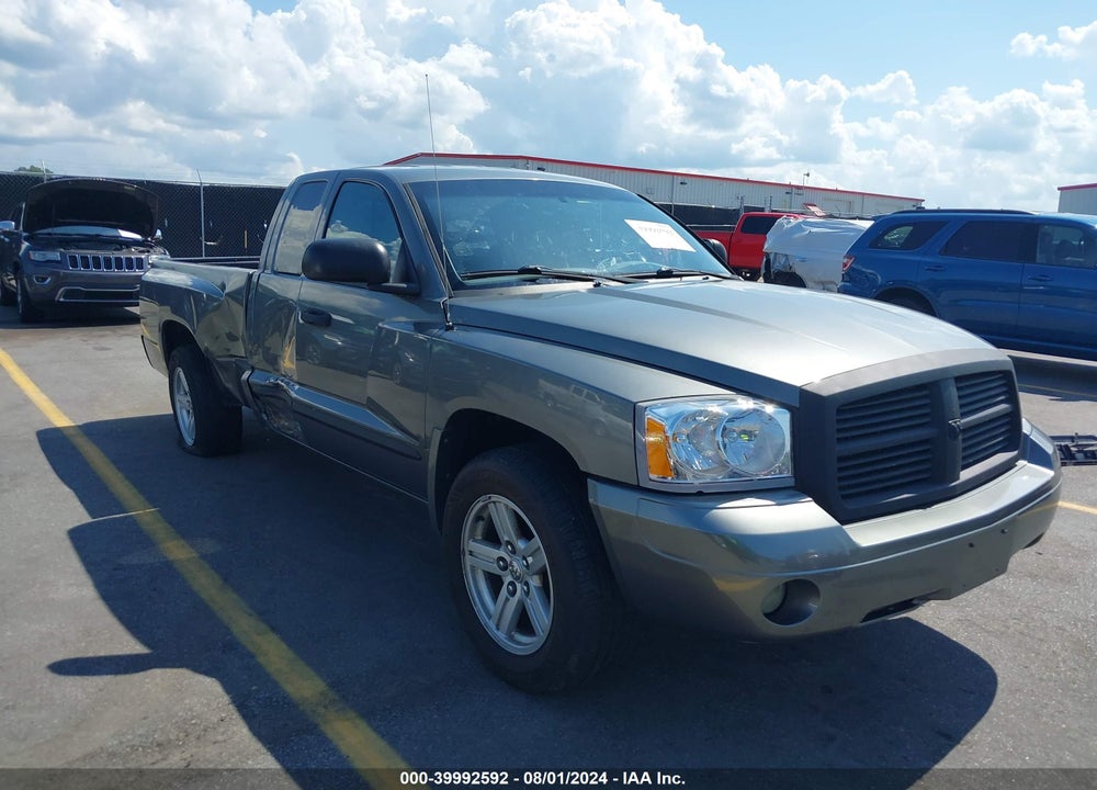 2007 DODGE DAKOTA SLT VIN: 1D7HW42PX7S253897
