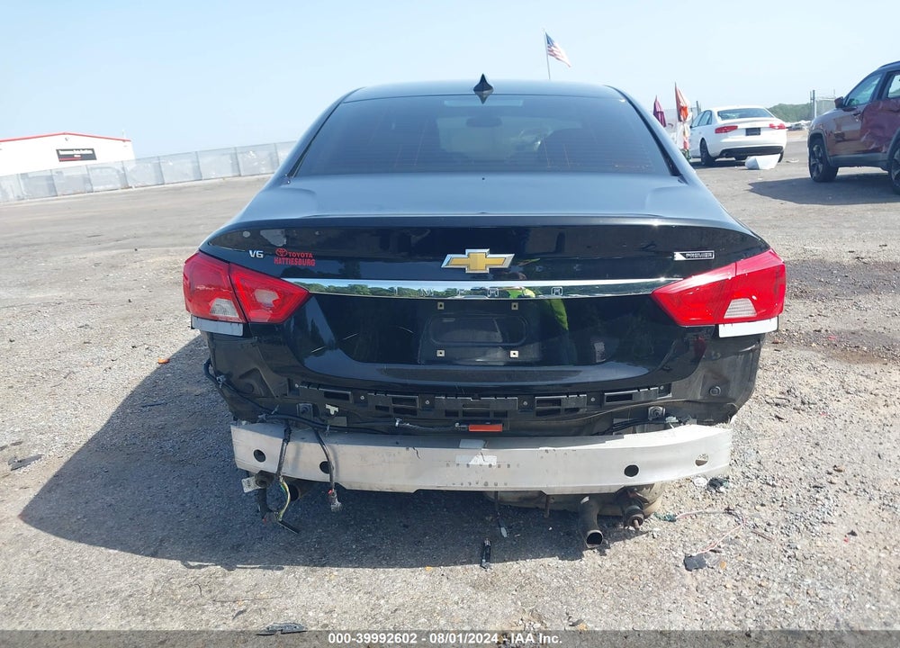 2018 CHEVROLET IMPALA 2LZ VIN: 2G1125S34J9121813