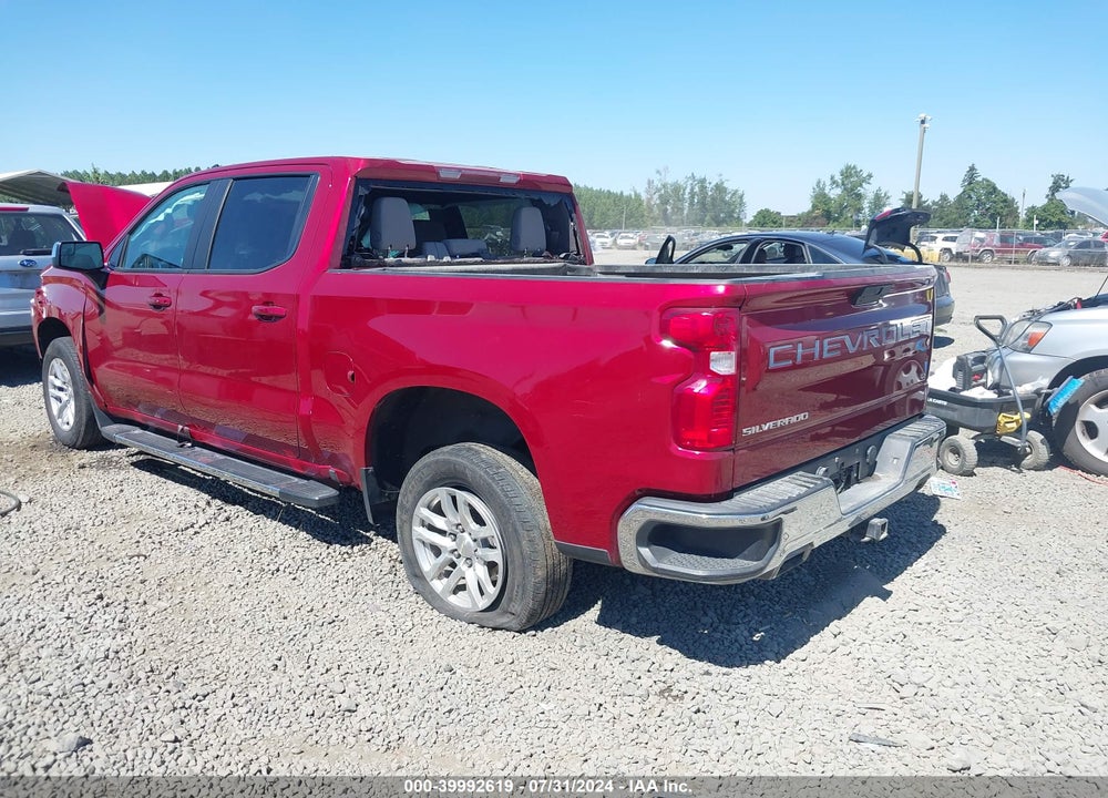 2020 CHEVROLET SILVERADO 1500 VIN: 3GCUYDEDXLG284556