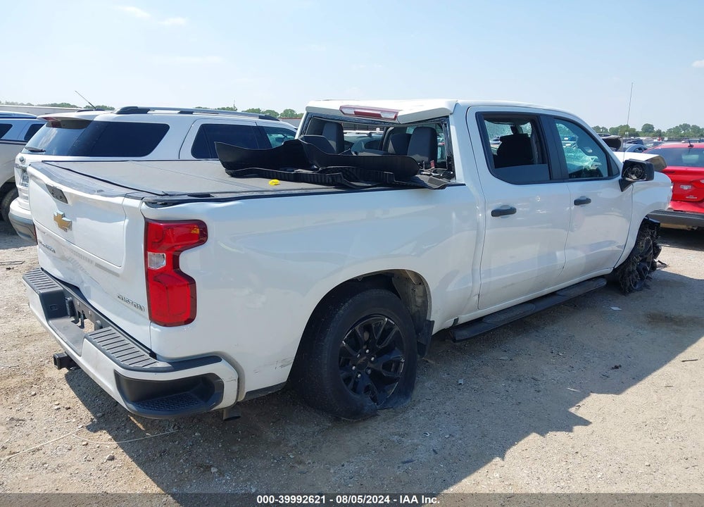 2021 CHEVROLET SILVERADO 1500 2WD SHORT BED CUSTOM VIN: 3GCPWBEK9MG285415