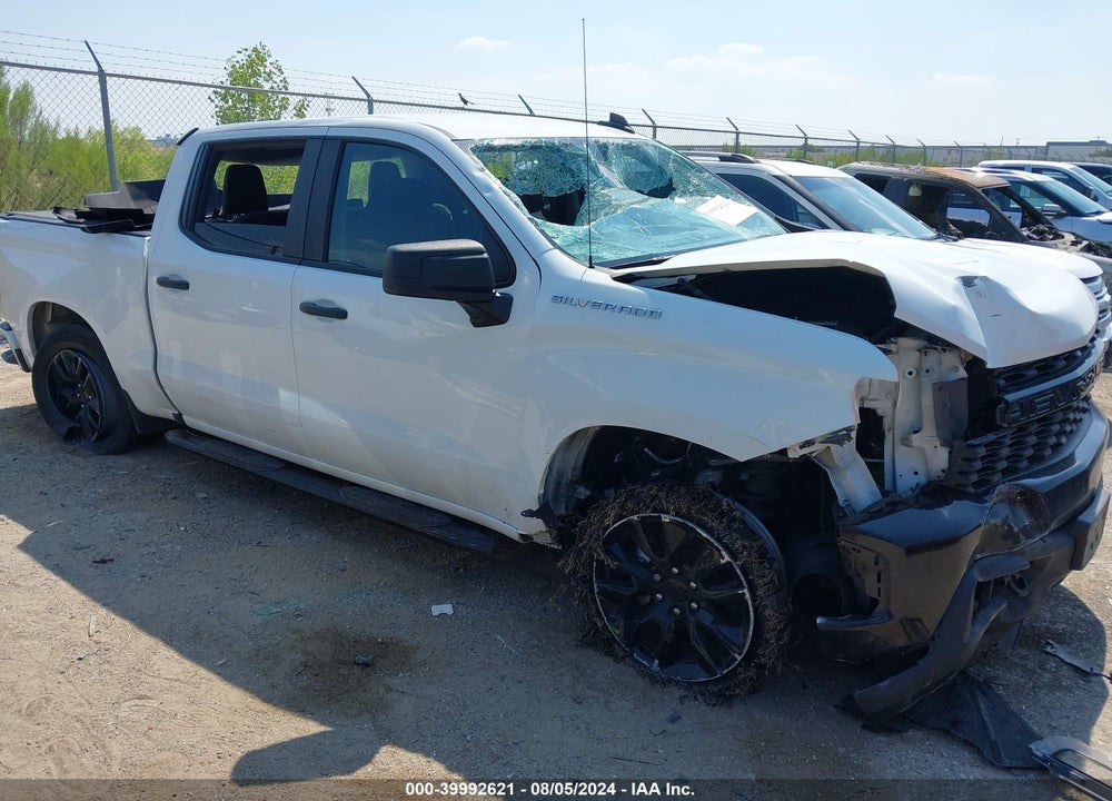 2021 CHEVROLET SILVERADO 1500 2WD SHORT BED CUSTOM VIN: 3GCPWBEK9MG285415