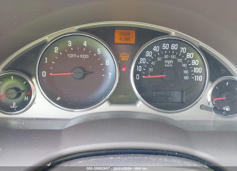 2006 BUICK RENDEZVOUS CX VIN: 3G5DA03L06S631697
