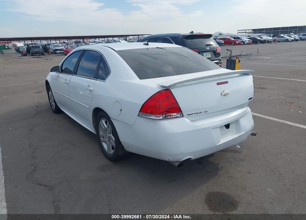 2013 CHEVROLET IMPALA LT VIN: 2G1WG5E37D1132939