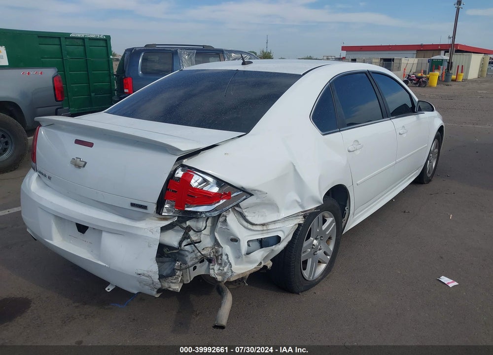 2013 CHEVROLET IMPALA LT VIN: 2G1WG5E37D1132939