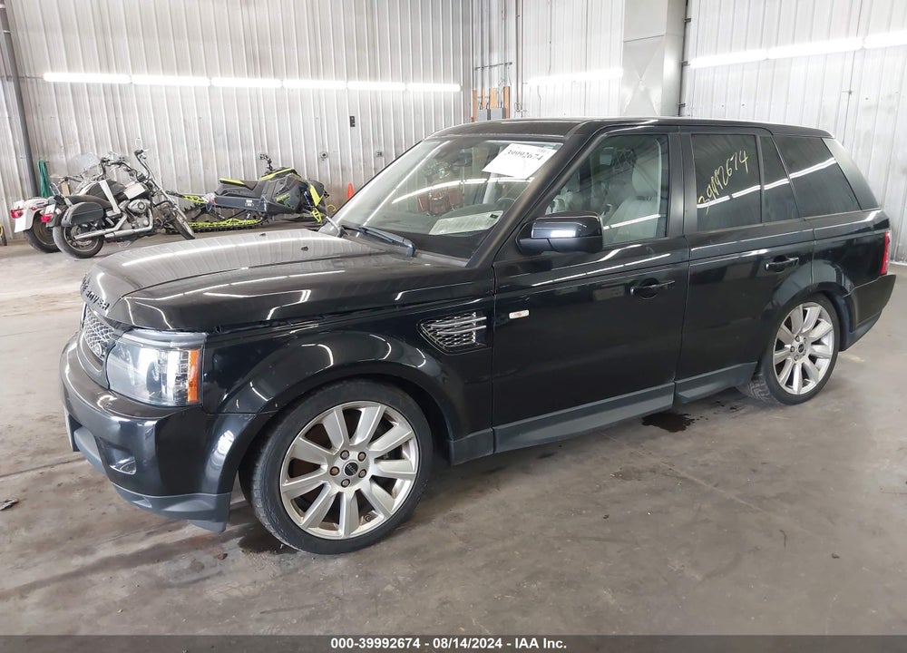 2012 LAND ROVER RANGE ROVER SPORT SUPERCHARGED VIN: SALSH2E41CA726093