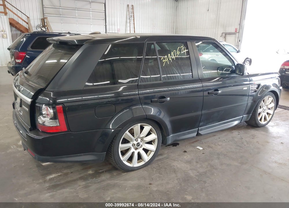 2012 LAND ROVER RANGE ROVER SPORT SUPERCHARGED VIN: SALSH2E41CA726093
