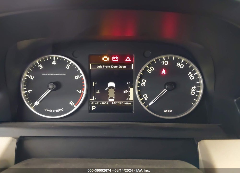 2012 LAND ROVER RANGE ROVER SPORT SUPERCHARGED VIN: SALSH2E41CA726093