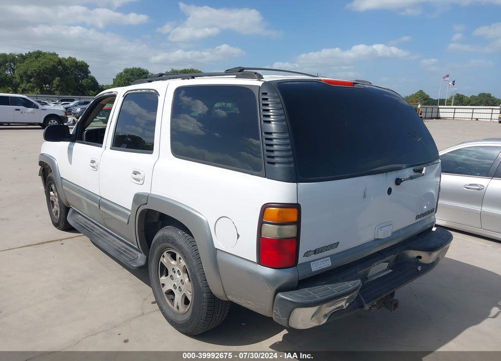 2004 CHEVROLET TAHOE LS VIN: 1GNEC13V64R219161