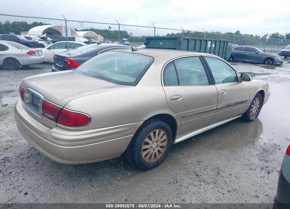 2005 BUICK LESABRE CUSTOM VIN: 1G4HP52K25U179082