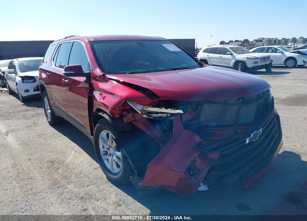 2021 CHEVROLET TRAVERSE FWD LT CLOTH VIN: 1GNERGKW1MJ109189