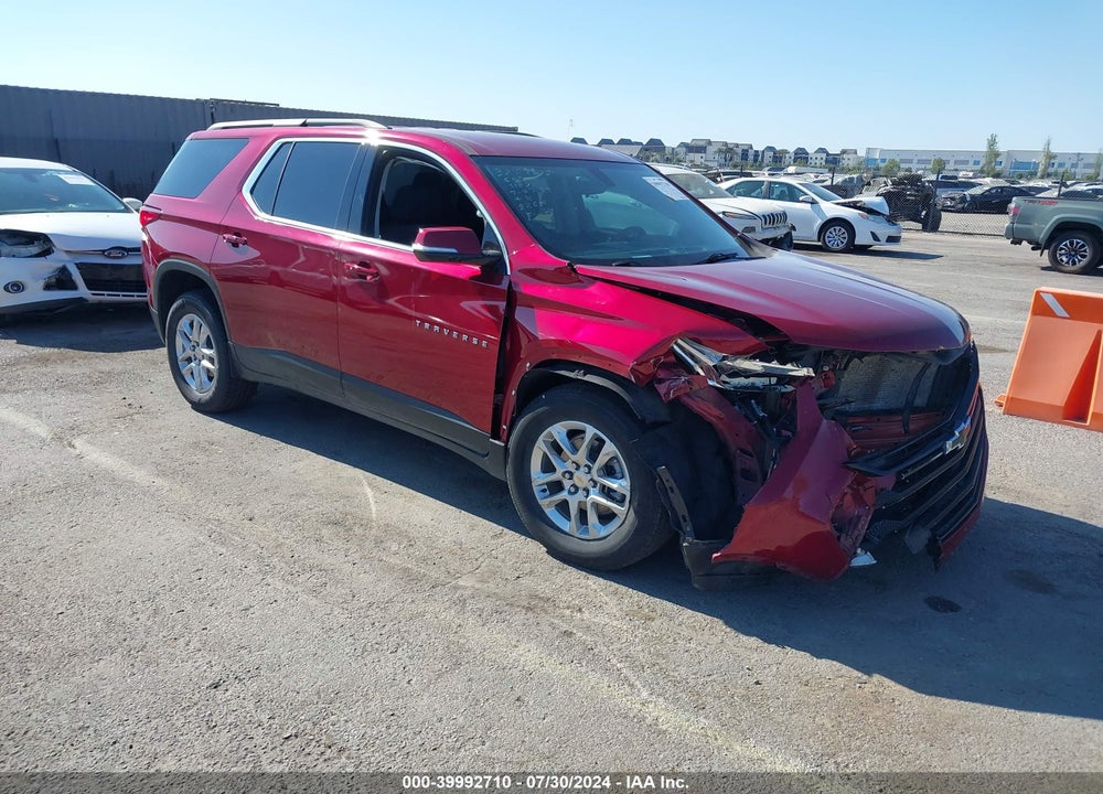 2021 CHEVROLET TRAVERSE FWD LT CLOTH VIN: 1GNERGKW1MJ109189