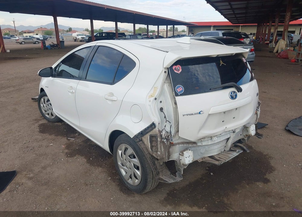 2015 TOYOTA PRIUS C FOUR/ONE/THREE/TWO VIN: JTDKDTB33F1581163