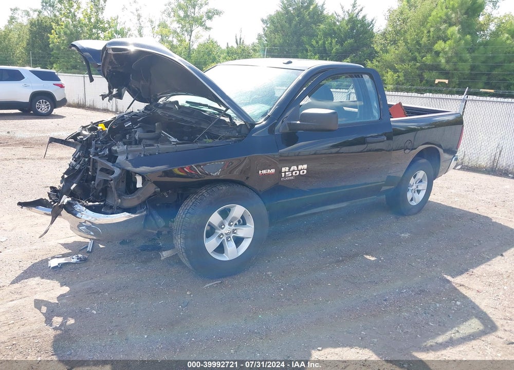 2022 RAM 1500 CLASSIC TRADESMAN REGULAR CAB 4X4 6'4 BOX VIN: 3C6JR7AT2NG341745