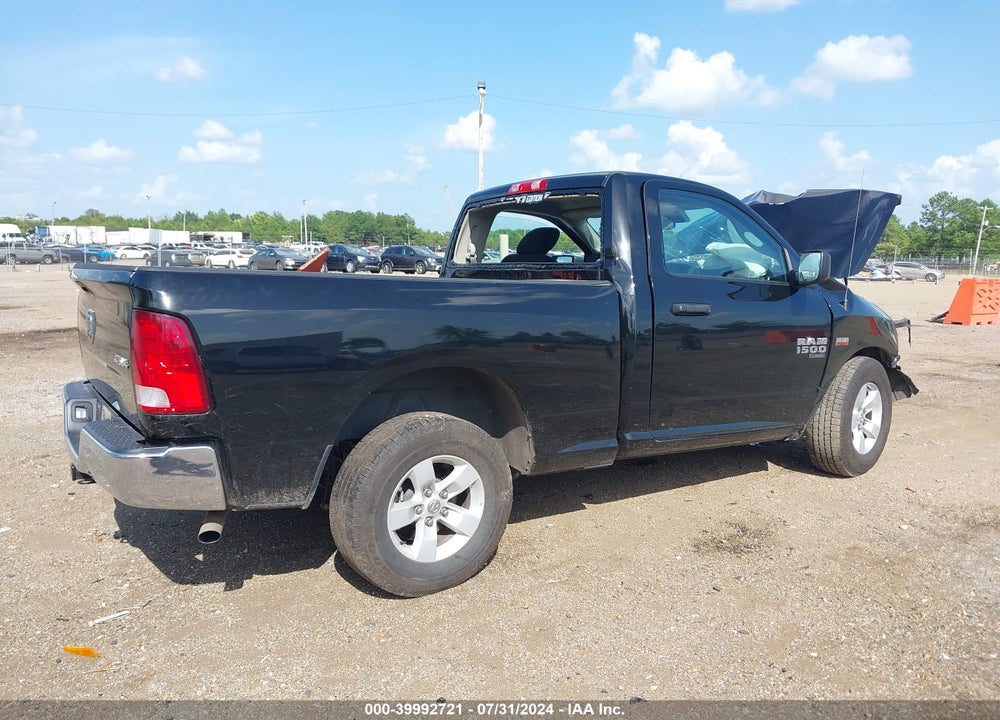 2022 RAM 1500 CLASSIC TRADESMAN REGULAR CAB 4X4 6'4 BOX VIN: 3C6JR7AT2NG341745