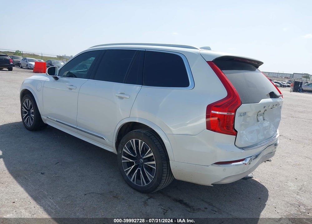 2022 VOLVO XC90 RECHARGE PLUG-IN HYBRID T8 INSCRIPTION EXPRESSION 6 PASSENGER VIN: YV4BR00Z0N1809459
