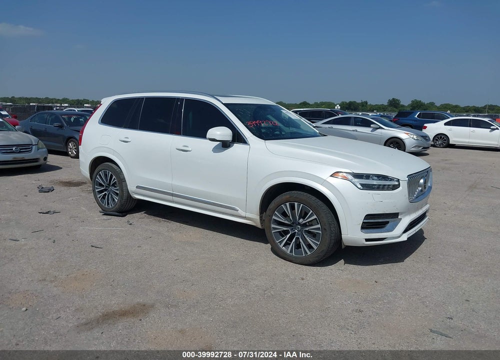 2022 VOLVO XC90 RECHARGE PLUG-IN HYBRID T8 INSCRIPTION EXPRESSION 6 PASSENGER VIN: YV4BR00Z0N1809459