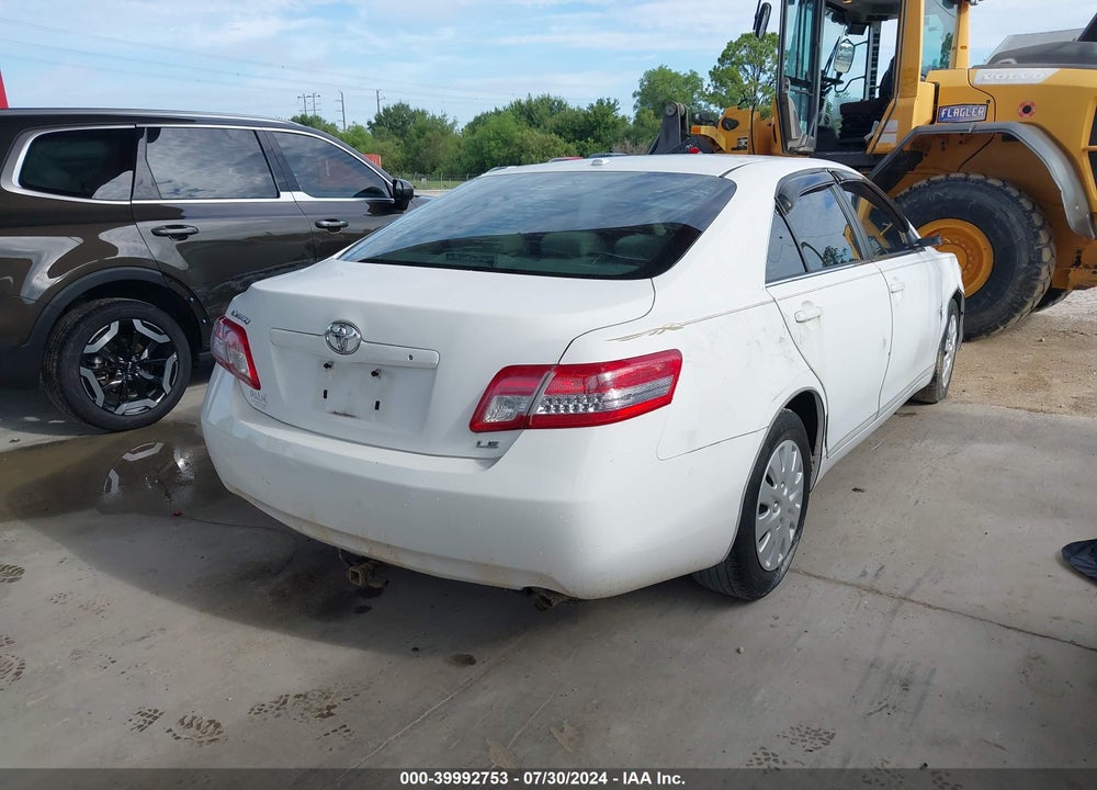2010 TOYOTA CAMRY LE VIN: 4T1BF3EK7AU540843