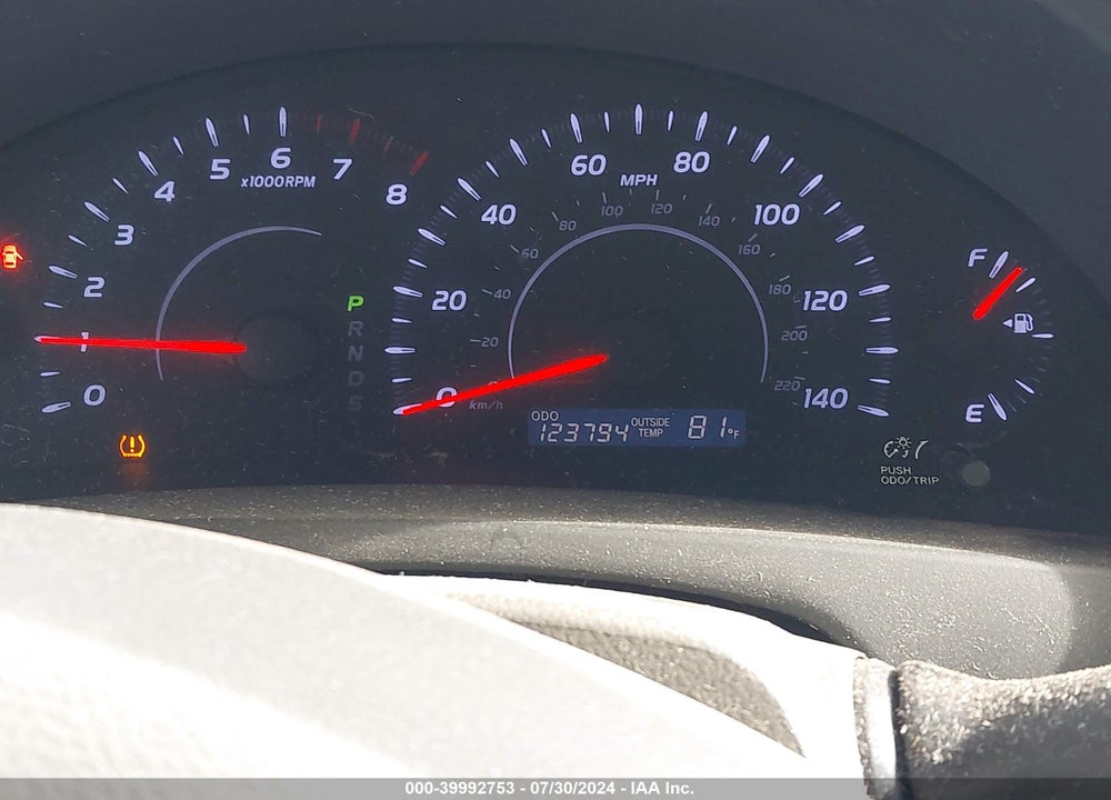 2010 TOYOTA CAMRY LE VIN: 4T1BF3EK7AU540843