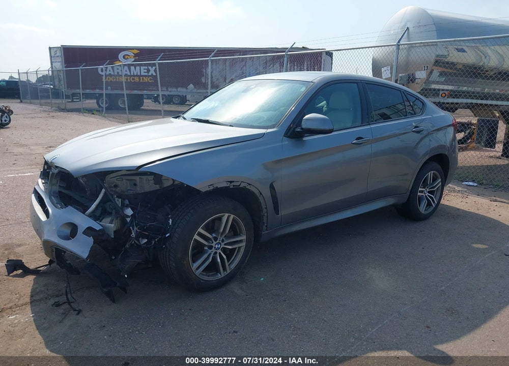 2017 BMW X6 XDRIVE50I VIN: 5UXKU6C39H0S99620