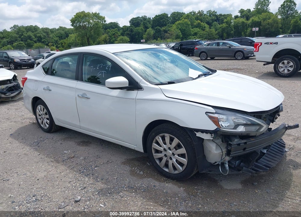 2016 NISSAN SENTRA S VIN: 3N1AB7AP0GY228814