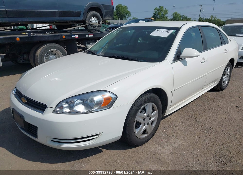 2009 CHEVROLET IMPALA LS VIN: 2G1WB57N991225059