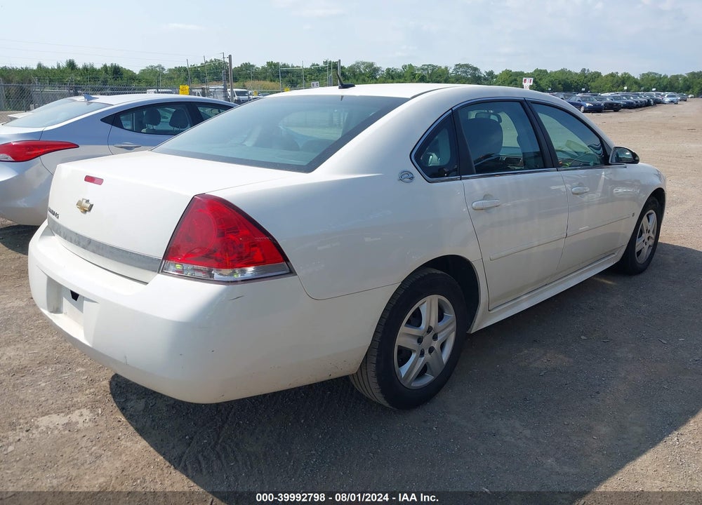 2009 CHEVROLET IMPALA LS VIN: 2G1WB57N991225059