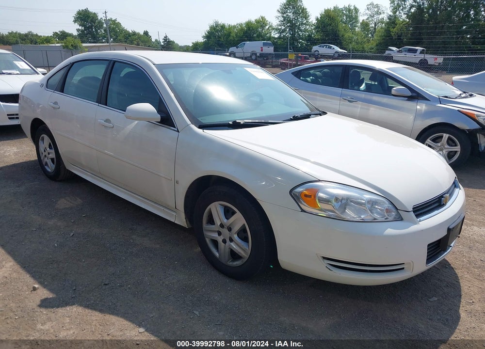 2009 CHEVROLET IMPALA LS VIN: 2G1WB57N991225059