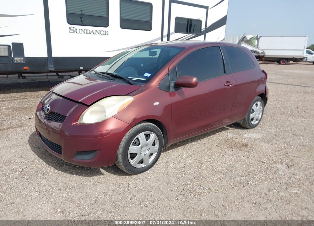 2009 TOYOTA YARIS VIN: JTDJT903495250044