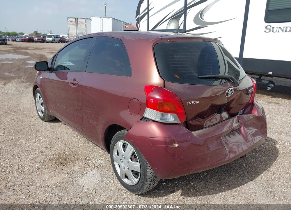 2009 TOYOTA YARIS VIN: JTDJT903495250044