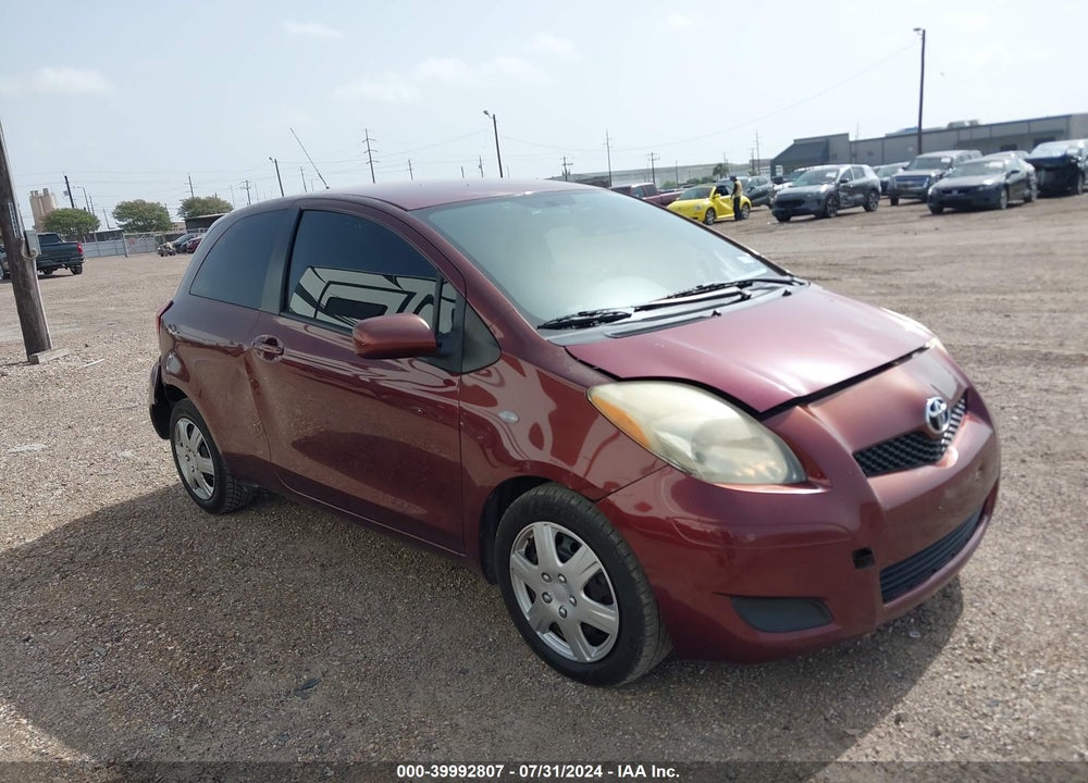 2009 TOYOTA YARIS VIN: JTDJT903495250044