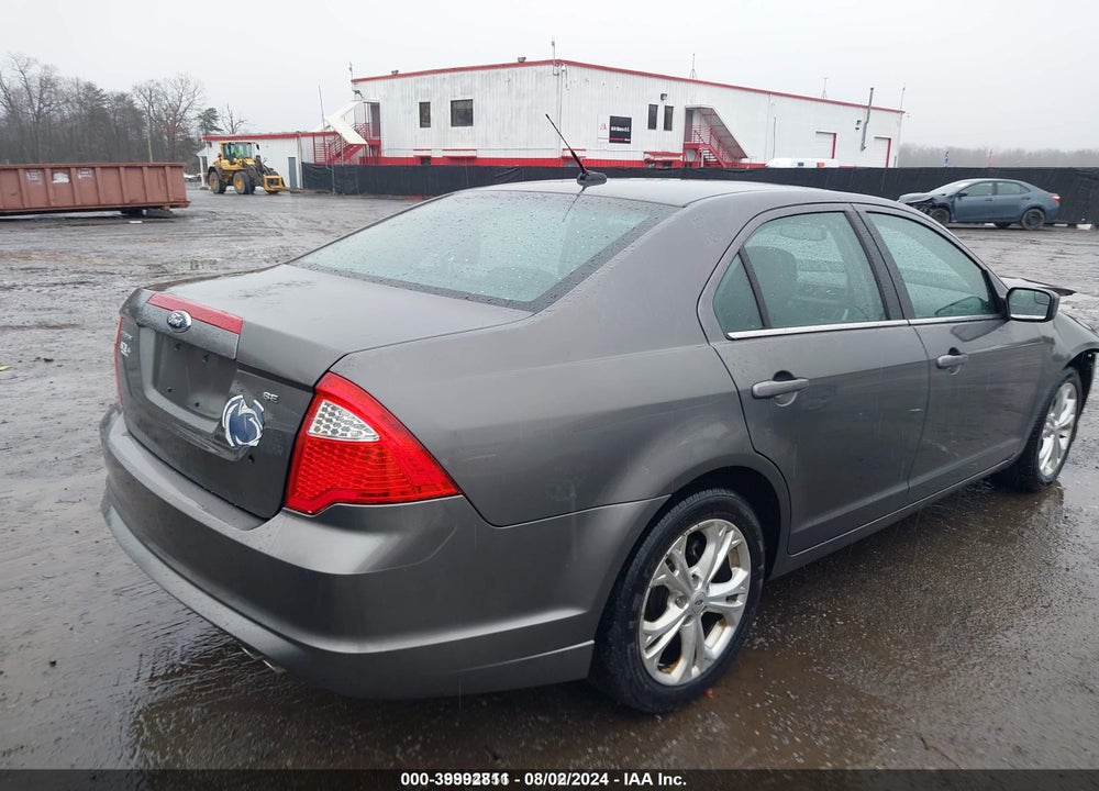 2012 FORD FUSION SE VIN: 3FAHP0HA3CR280504