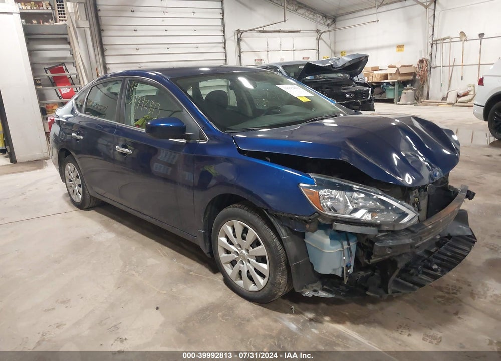 2017 NISSAN SENTRA S VIN: 3N1AB7AP9HY367955