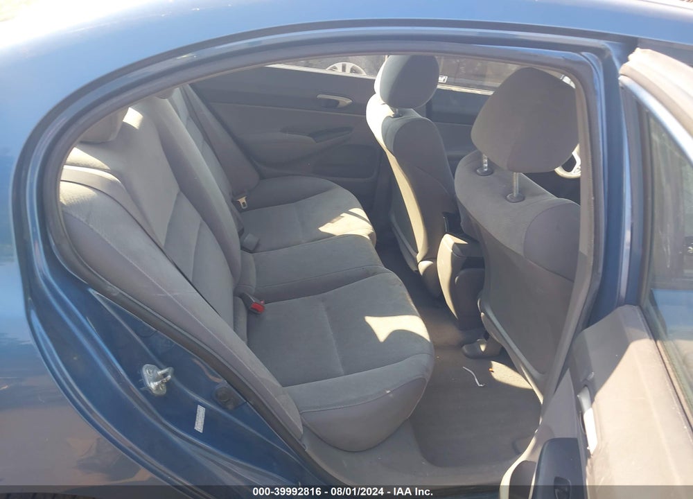2009 HONDA CIVIC LX VIN: 19XFA16539E007707
