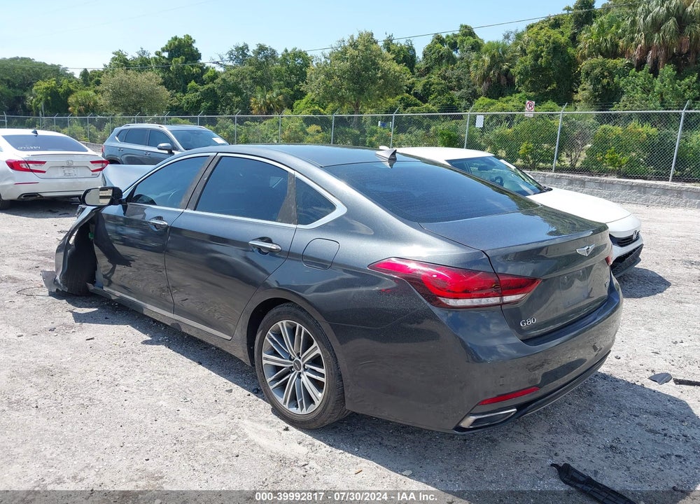 2018 GENESIS G80 3.8 VIN: KMHGN4JE3JU270640