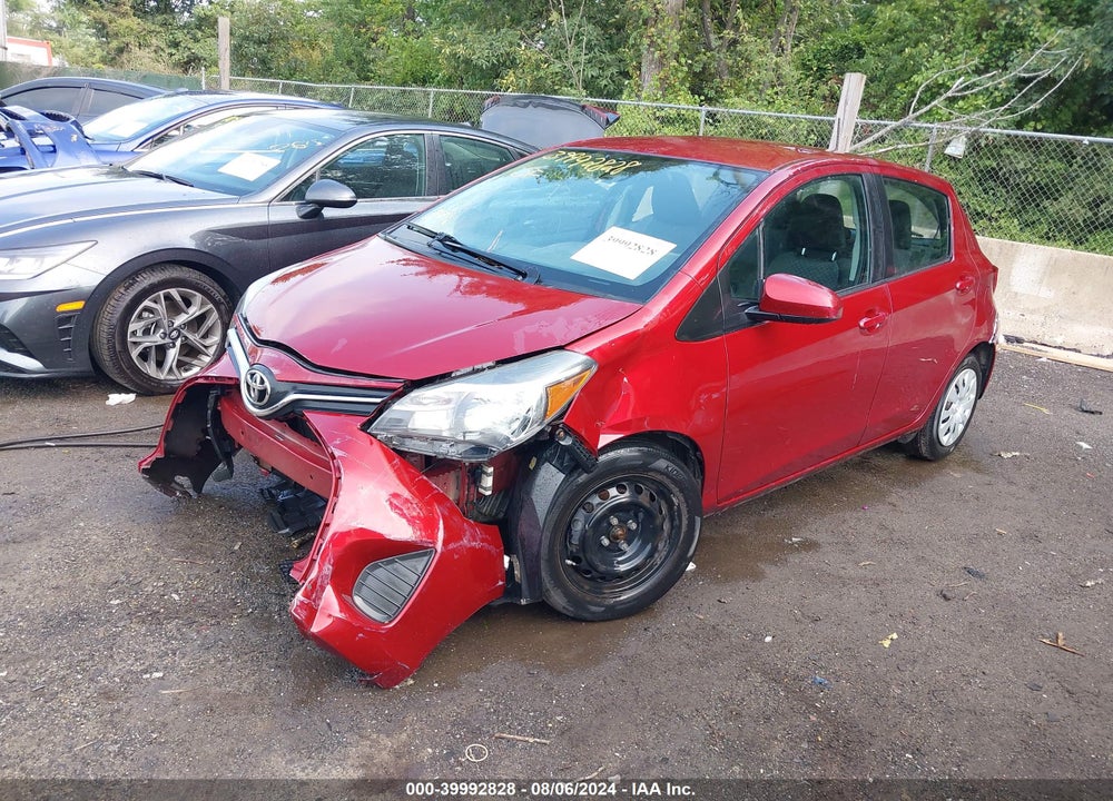2017 TOYOTA YARIS L VIN: VNKKTUD38HA079099