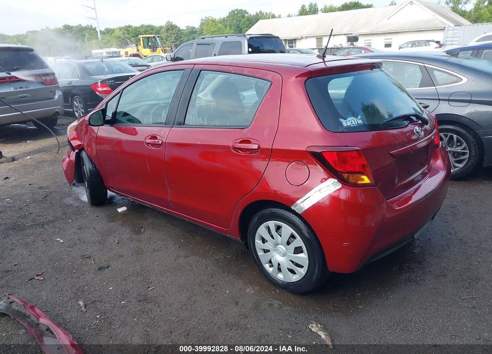 2017 TOYOTA YARIS L VIN: VNKKTUD38HA079099