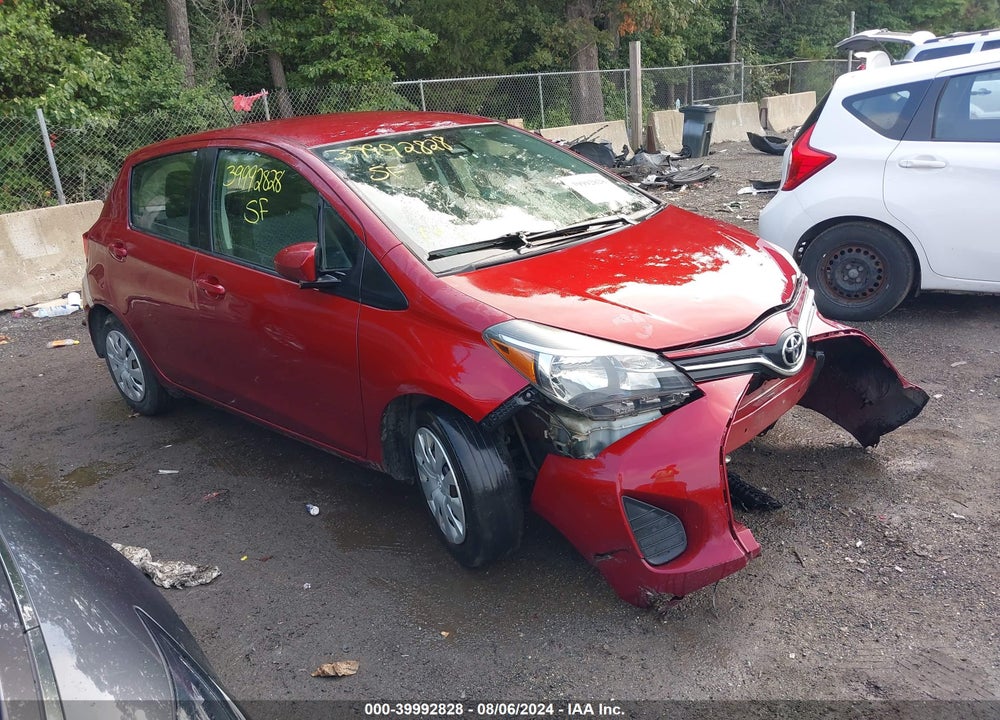 2017 TOYOTA YARIS L VIN: VNKKTUD38HA079099