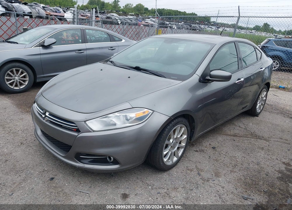 2013 DODGE DART LIMITED VIN: 1C3CDFCHXDD306812
