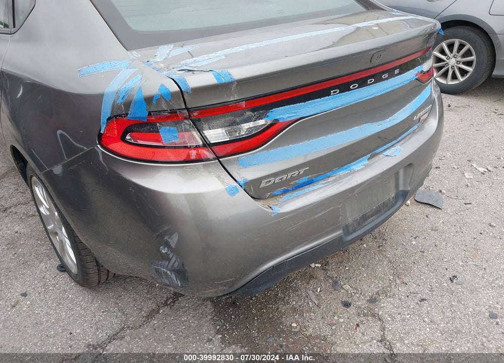 2013 DODGE DART LIMITED VIN: 1C3CDFCHXDD306812