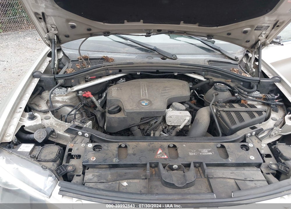 2014 BMW X3 XDRIVE28I VIN: 5UXWX9C59E0D22274