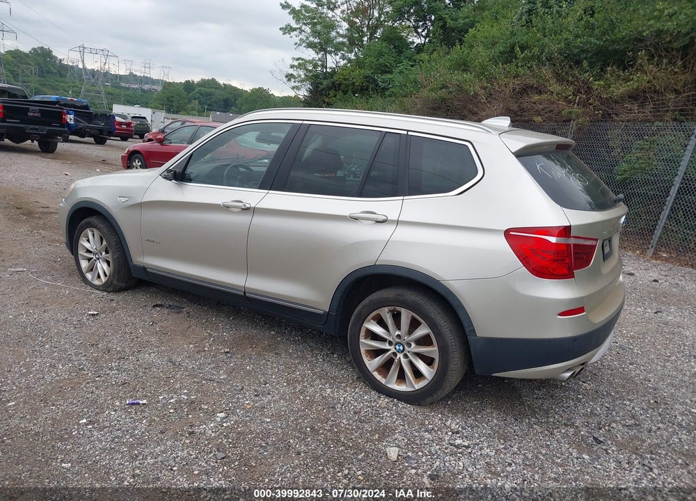 2014 BMW X3 XDRIVE28I VIN: 5UXWX9C59E0D22274