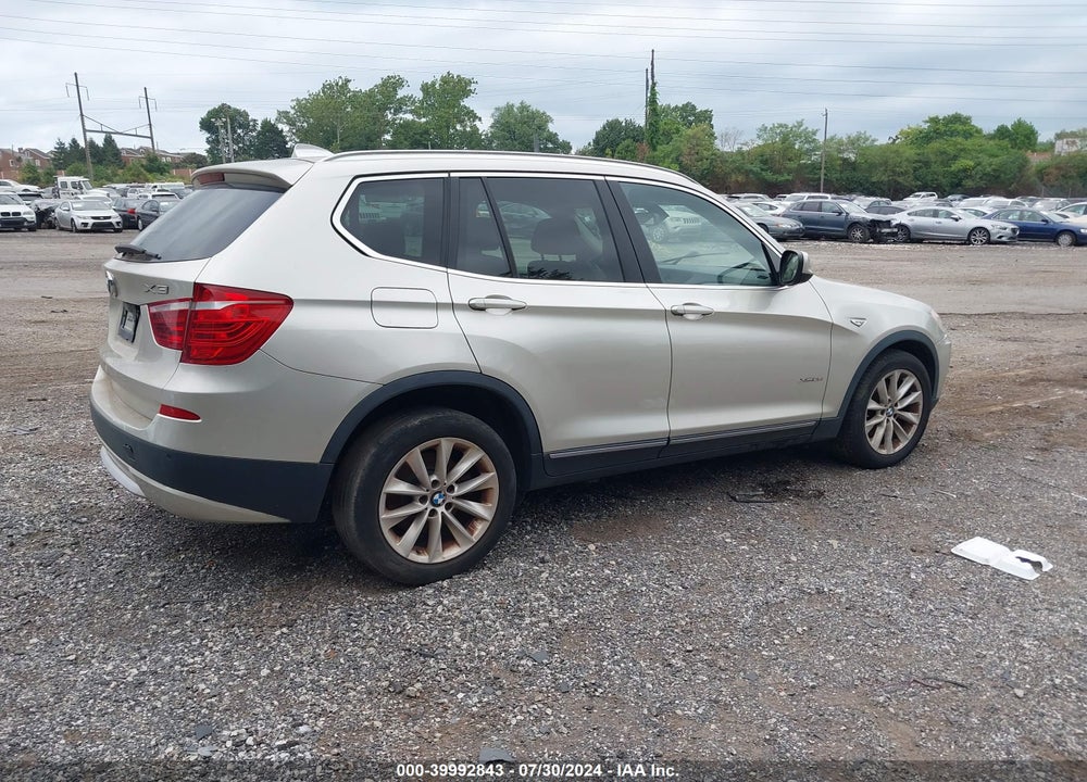 2014 BMW X3 XDRIVE28I VIN: 5UXWX9C59E0D22274