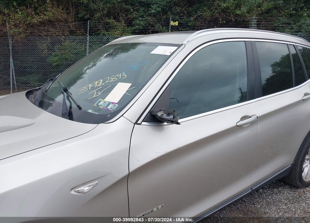 2014 BMW X3 XDRIVE28I VIN: 5UXWX9C59E0D22274