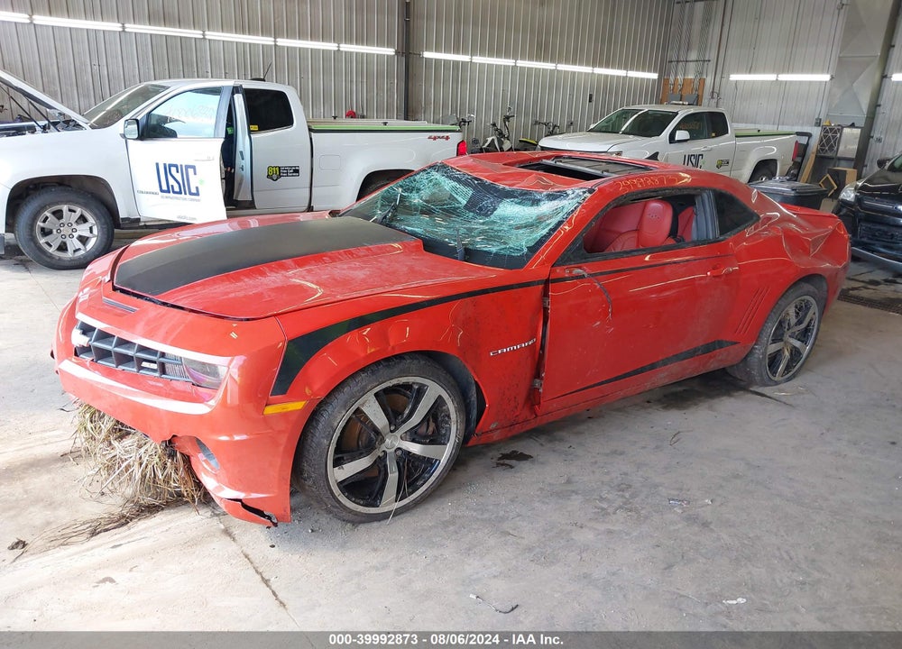 2010 CHEVROLET CAMARO 2SS VIN: 2G1FT1EWXA9102295