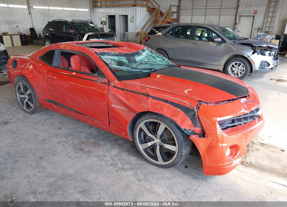 2010 CHEVROLET CAMARO 2SS VIN: 2G1FT1EWXA9102295