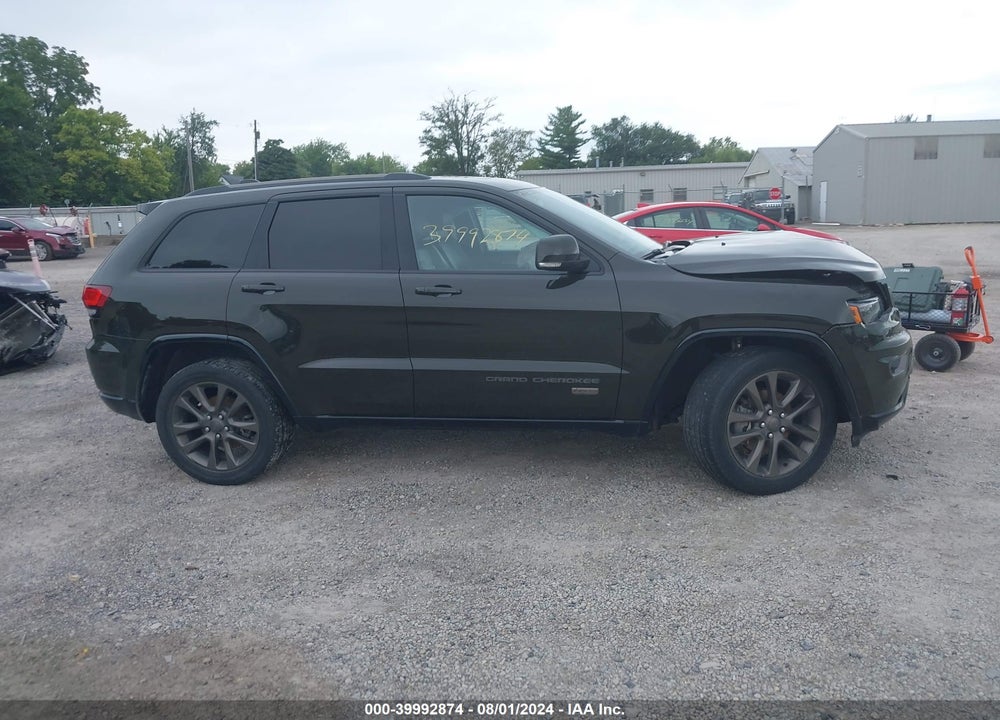 2016 JEEP GRAND CHEROKEE LIMITED 75TH ANNIVERSARY VIN: 1C4RJFBG8GC427307