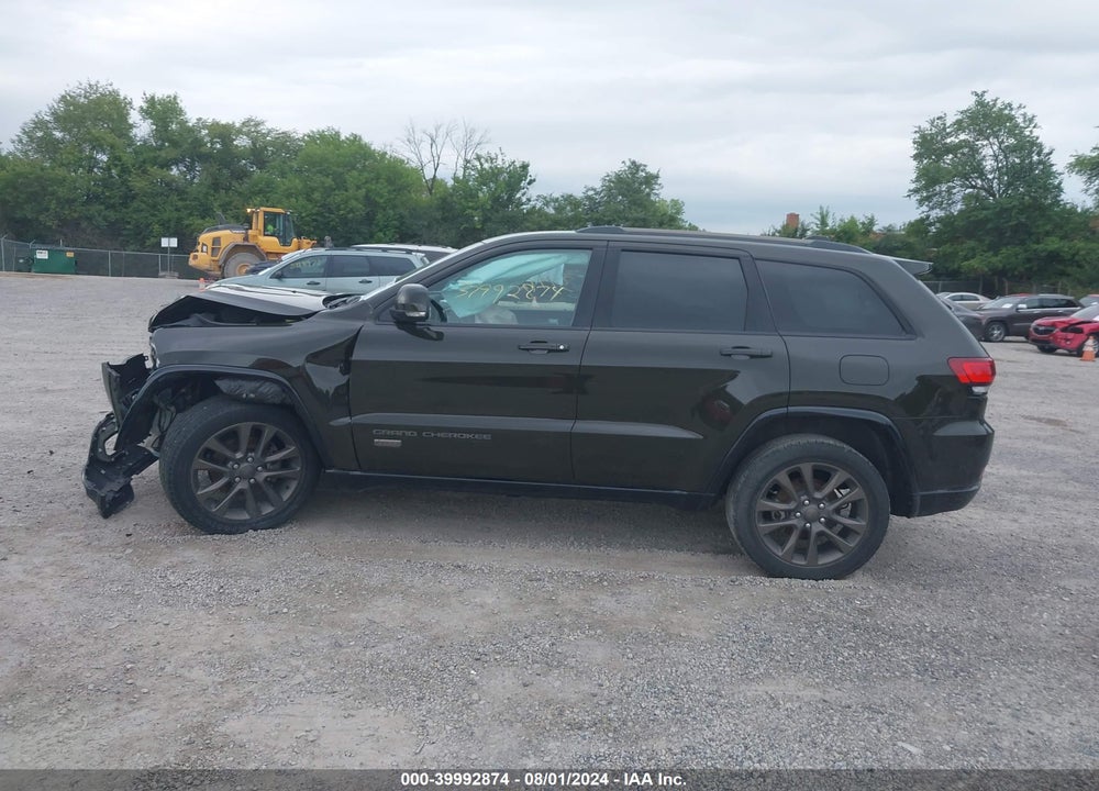 2016 JEEP GRAND CHEROKEE LIMITED 75TH ANNIVERSARY VIN: 1C4RJFBG8GC427307