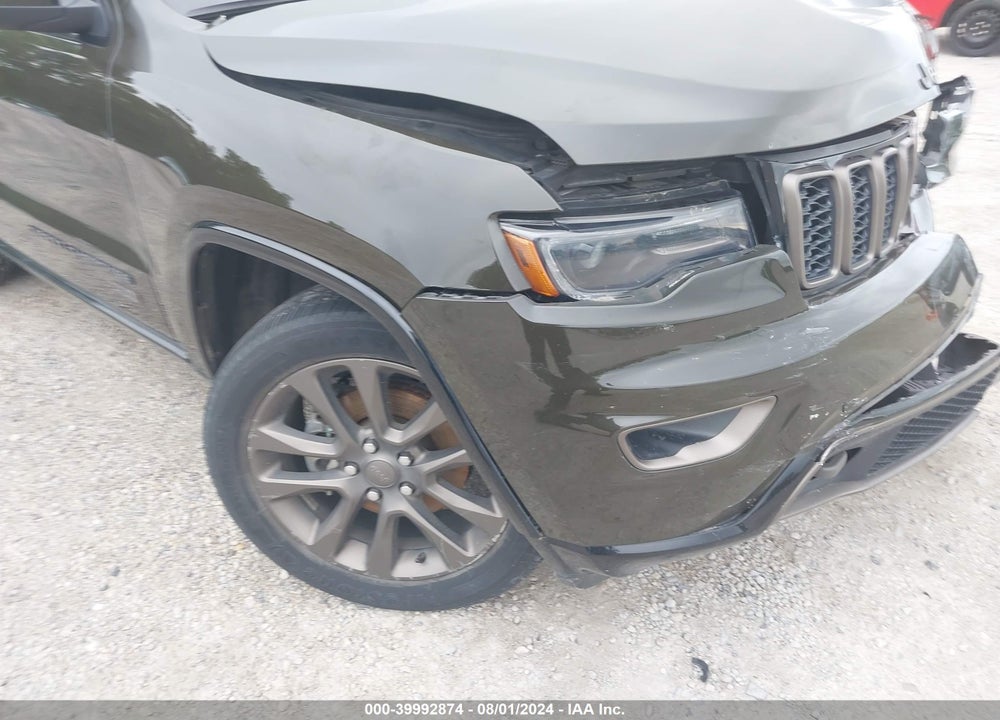 2016 JEEP GRAND CHEROKEE LIMITED 75TH ANNIVERSARY VIN: 1C4RJFBG8GC427307